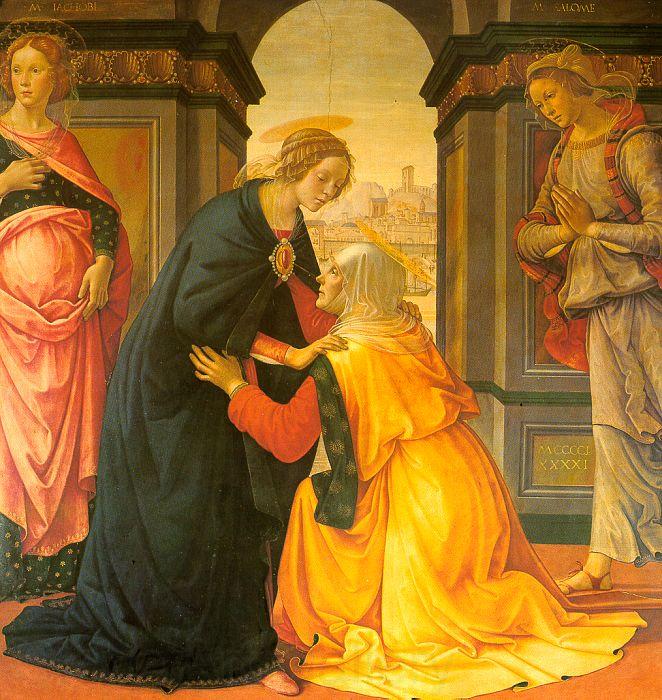 Domenico Ghirlandaio Visitation 8 France oil painting art